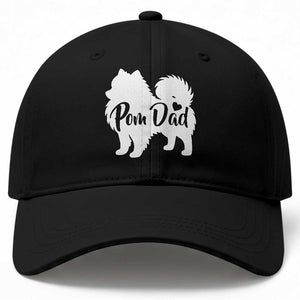 Proud Pomeranian Dad Baseball Cap Small Breed Dog Owner Gift TS12 Print Your Wear