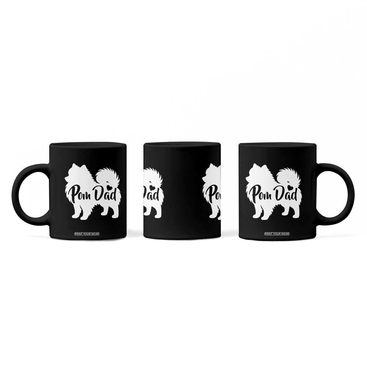 Proud Pomeranian Dad Coffee Mug Small Breed Dog Owner Gift TS12 Print Your Wear