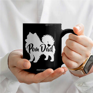 Proud Pomeranian Dad Coffee Mug Small Breed Dog Owner Gift TS12 Print Your Wear