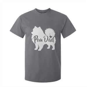 Proud Pomeranian Dad T Shirt For Kid Small Breed Dog Owner Gift TS12 Charcoal Print Your Wear