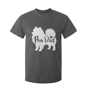 Proud Pomeranian Dad T Shirt For Kid Small Breed Dog Owner Gift TS12 Dark Heather Print Your Wear