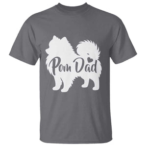 Proud Pomeranian Dad T Shirt Small Breed Dog Owner Gift TS12 Charcoal Print Your Wear