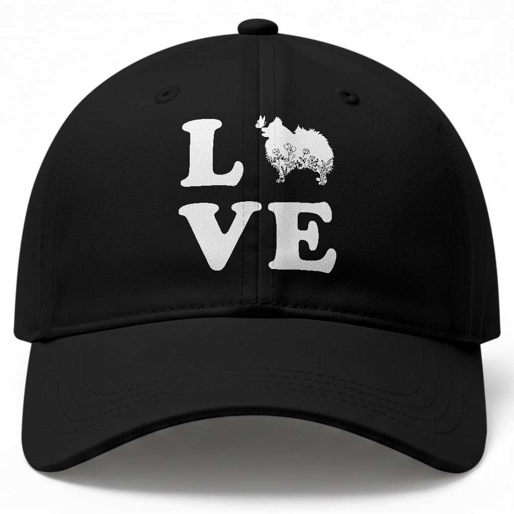 Love Pomeranian Baseball Cap Cute Pom Dog Lover Gift TS12 Print Your Wear