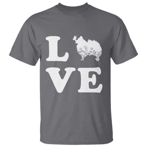 Love Pomeranian T Shirt Cute Pom Dog Lover Gift TS12 Charcoal Print Your Wear