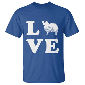 Love Pomeranian T Shirt Cute Pom Dog Lover Gift TS12 Royal Blue Print Your Wear