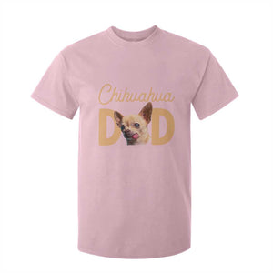 Proud Chihuahua Dad T Shirt For Kid Ankle Biter Dog Lover TS12 Light Pink Print Your Wear