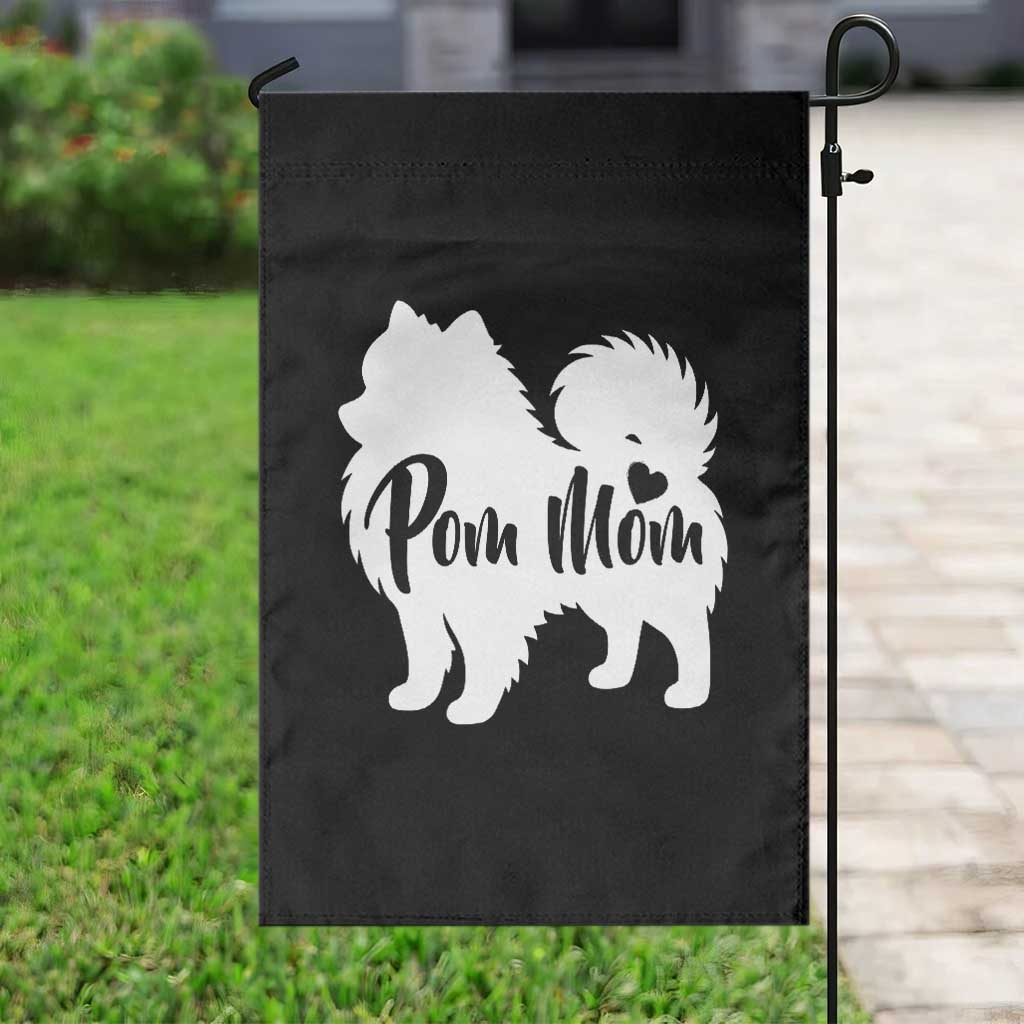 Proud Pom Mom Garden Flag Pomeranian Dog Lover Gift TS12 Print Your Wear