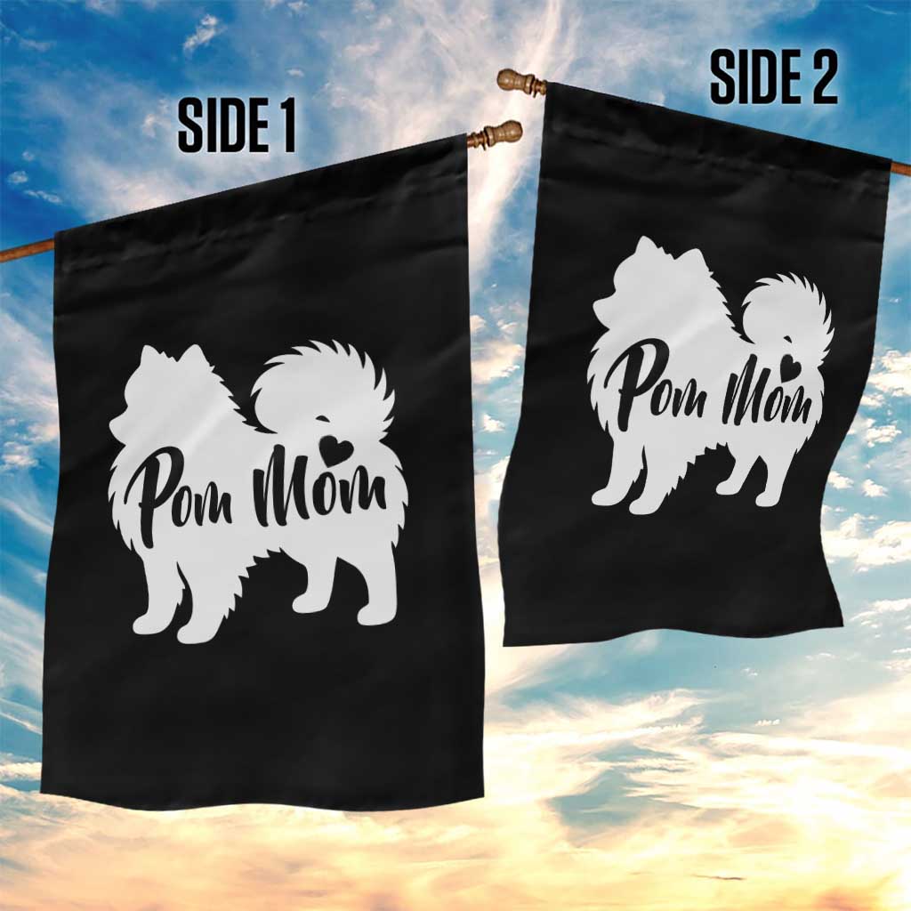 Proud Pom Mom Garden Flag Pomeranian Dog Lover Gift TS12 Print Your Wear