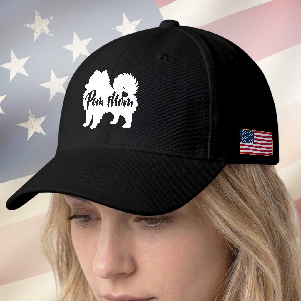 Proud Pom Mom Baseball Cap Pomeranian Dog Lover Gift TS12 Print Your Wear