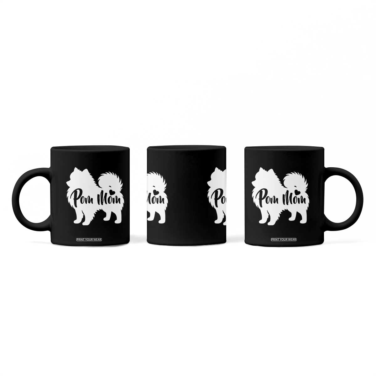 Proud Pom Mom Coffee Mug Pomeranian Dog Lover Gift TS12 Print Your Wear