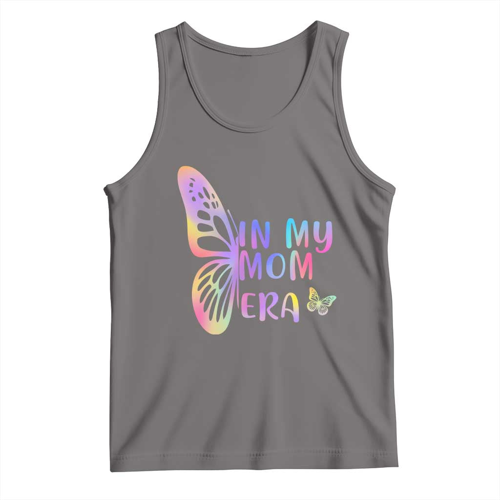 In My Mom Era Tank Top Colorful Butterfly Mothers Day Gift TS12 Deep Heather Print Your Wear