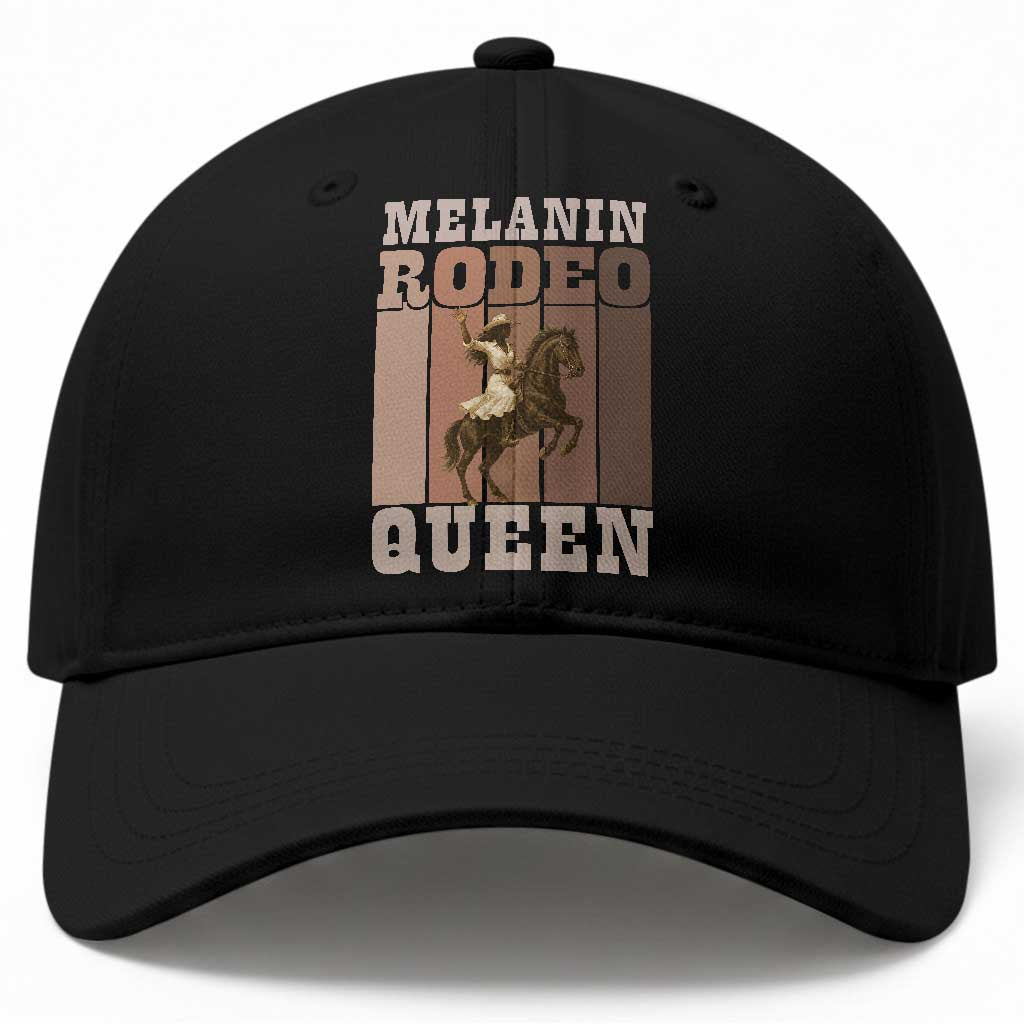 African American Cowgirl Baseball Cap Melanin Rodeo Queen Western Country TS12 Print Your Wear