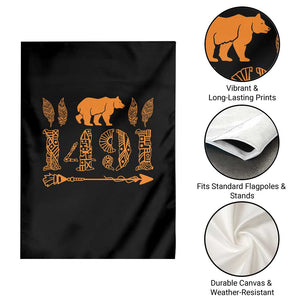 1491 Indigenous Peoples Day Garden Flag Proud Native American Pride TS12 Print Your Wear
