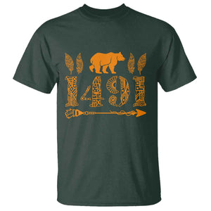 1491 Indigenous Peoples Day T Shirt Proud Native American Pride TS12 Dark Forest Green Print Your Wear