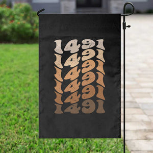 1491 Indigenous Peoples Day Garden Flag Native American Heritage Pride TS12 Print Your Wear