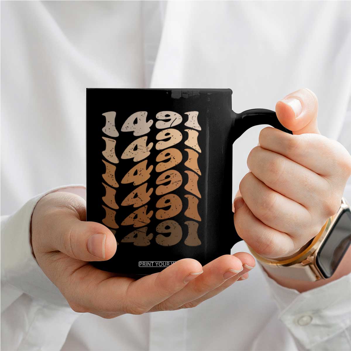 1491 Indigenous Peoples Day Coffee Mug Native American Heritage Pride TS12 Print Your Wear