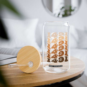 1491 Indigenous Peoples Day Glass Can Native American Heritage Pride TS12 Print Your Wear