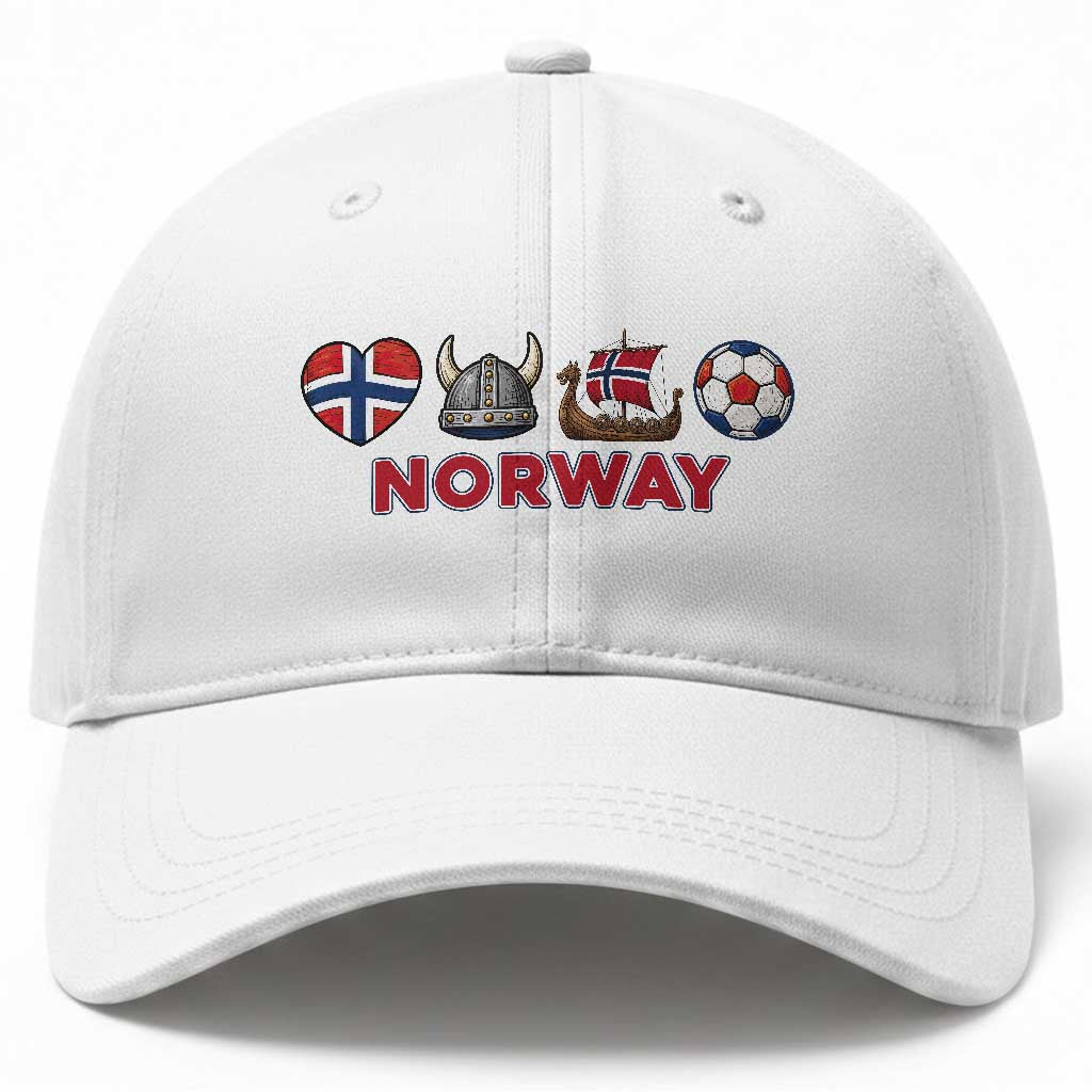 Norwegian Pride Baseball Cap Norway Soccer Football Supporter Gift TS12 Print Your Wear