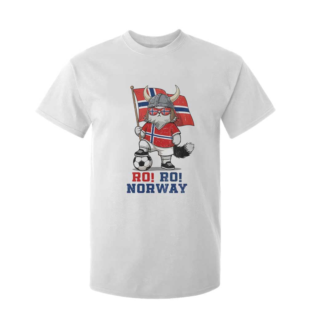 Ro Ro Norway T Shirt For Kid Norwegian Pride Cat Lover Norway Flag Gift TS12 White Print Your Wear