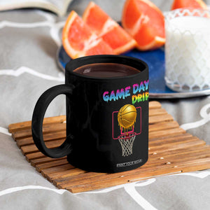 Game Day Drip Coffee Mug Funny Basketball Lover Street Style Design TS12 Print Your Wear