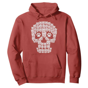 Funny Pitbull Skull Halloween Hoodie Bully Dog Lover Spooky Gift