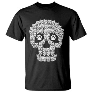 Funny Pitbull Skull Halloween T Shirt Bully Dog Lover Spooky Gift