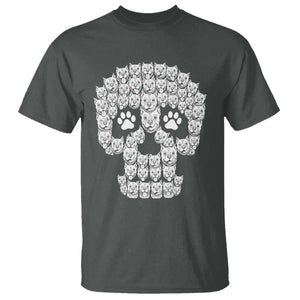 Funny Pitbull Skull Halloween T Shirt Bully Dog Lover Spooky Gift