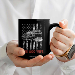 Firefighter First Responder Spouse Fire Truck Gift Coffee Mug Wee Woo Wife