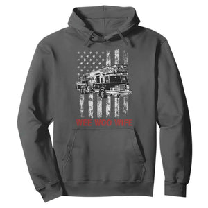 Firefighter First Responder Spouse Fire Truck Gift Hoodie Wee Woo Wife