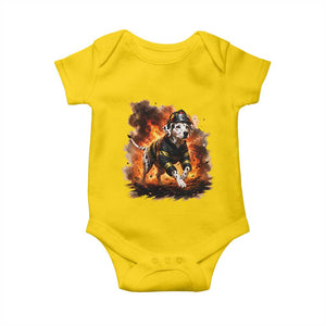Dalmatian Firefighter Hero Baby Onesie Fire Engine Rescue Dog Lover Gift