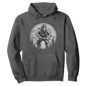 Vintage Bigfoot Firefighter Hoodie First Responder Fireman Gift