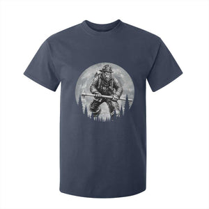 Vintage Bigfoot Firefighter T Shirt For Kid First Responder Fireman Gift
