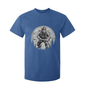 Vintage Bigfoot Firefighter T Shirt For Kid First Responder Fireman Gift
