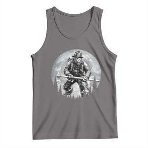 Vintage Bigfoot Firefighter Tank Top First Responder Fireman Gift