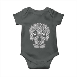 Funny German Shepherd Skull Halloween Baby Onesie Dog Lover Spooky Gift
