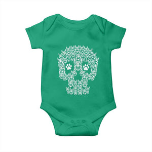 Funny German Shepherd Skull Halloween Baby Onesie Dog Lover Spooky Gift