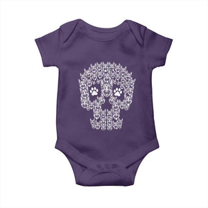 Funny German Shepherd Skull Halloween Baby Onesie Dog Lover Spooky Gift