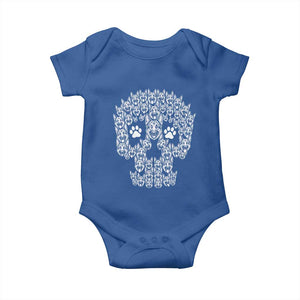 Funny German Shepherd Skull Halloween Baby Onesie Dog Lover Spooky Gift