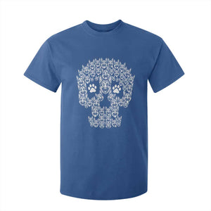 Funny German Shepherd Skull Halloween T Shirt For Kid Dog Lover Spooky Gift