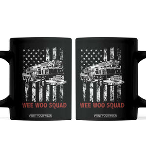 Fire Department Emergency Crew Vehicle Gift Coffee Mug Wee Woo Squad