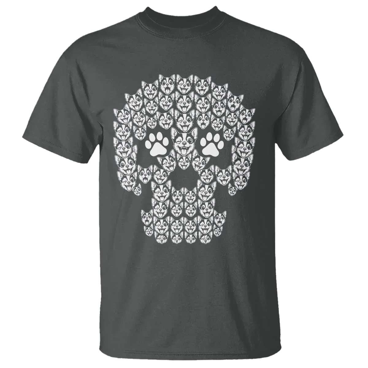 Funny Chihuahua Skull Halloween T Shirt Dog Lover Spooky Gift