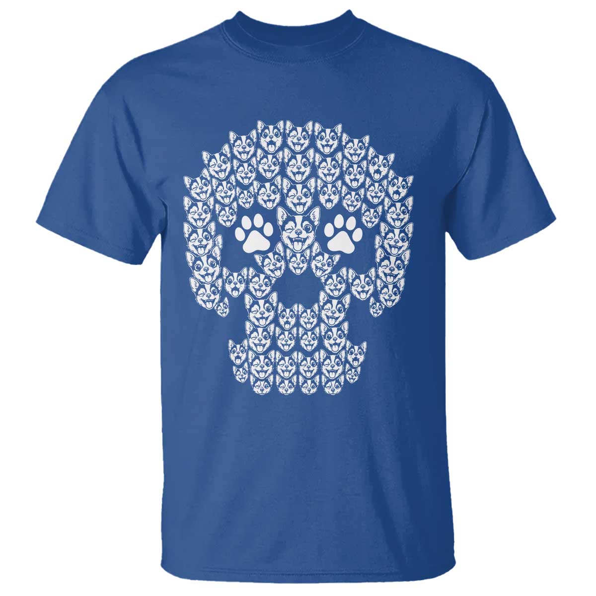 Funny Chihuahua Skull Halloween T Shirt Dog Lover Spooky Gift