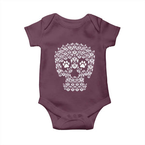 Funny Corgi Skull Halloween Baby Onesie Dog Lover Spooky Gift