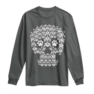 Funny Corgi Skull Halloween Long Sleeve Shirt Dog Lover Spooky Gift