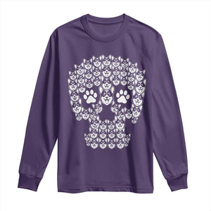 Funny Corgi Skull Halloween Long Sleeve Shirt Dog Lover Spooky Gift