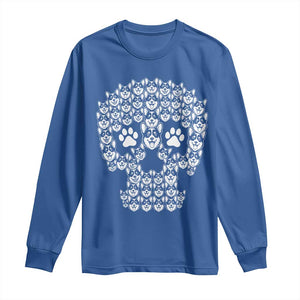 Funny Corgi Skull Halloween Long Sleeve Shirt Dog Lover Spooky Gift