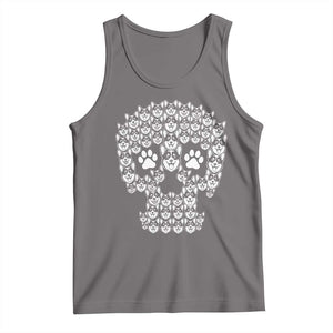 Funny Corgi Skull Halloween Tank Top Dog Lover Spooky Gift