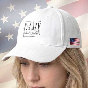 Funny Im My Husbands Problem Wife Baseball Cap Marriage Couple Gift TS12 Print Your Wear