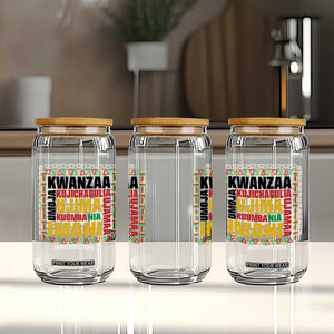 Nguzo Saba Seven Principles Glass Can African Heritage Celebration Gift TS12 Print Your Wear