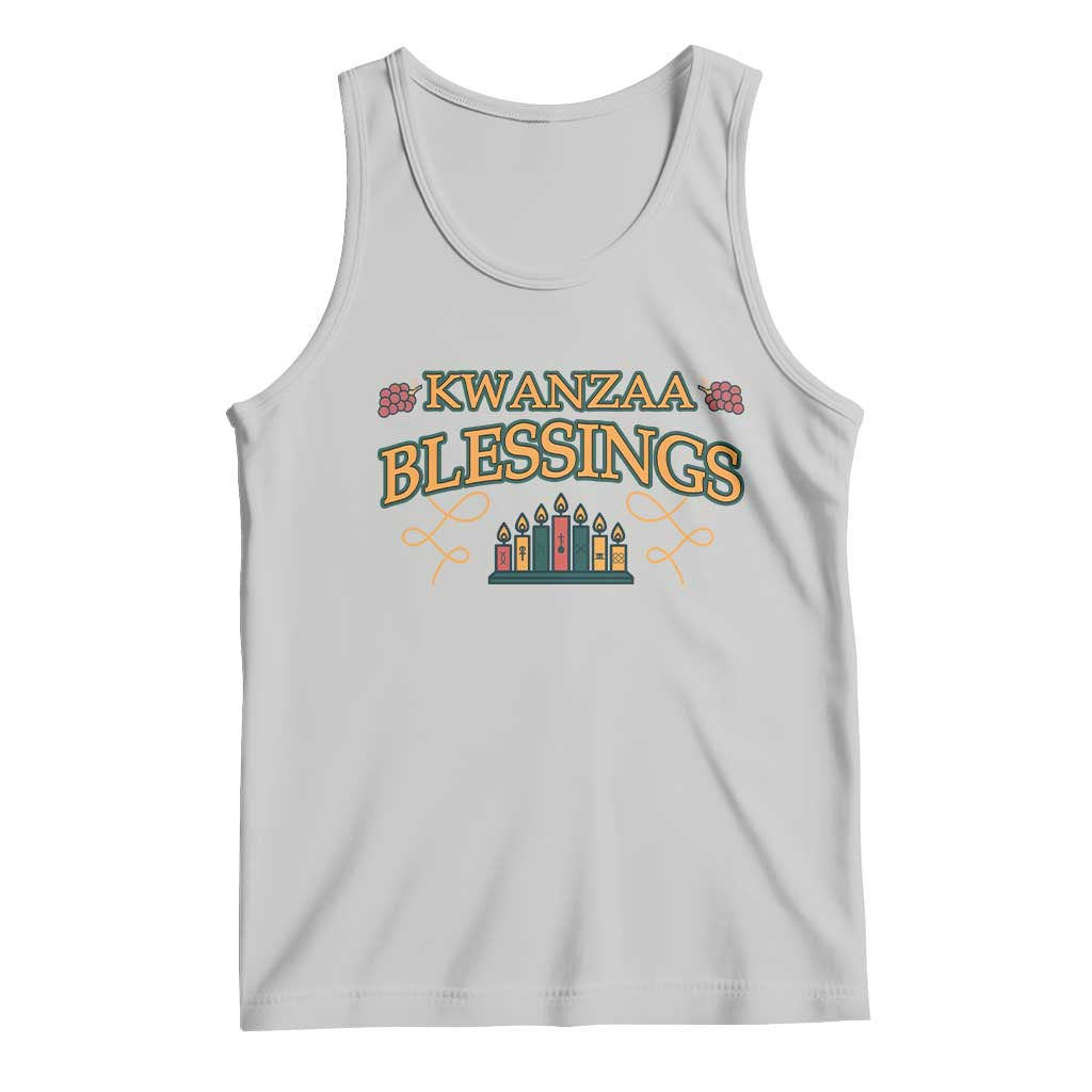 Kwanzaa Blessings Tank Top African Heritage Celebration Gift TS12 Ash Print Your Wear